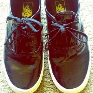 Vans Blk Patten Unisex Snickers